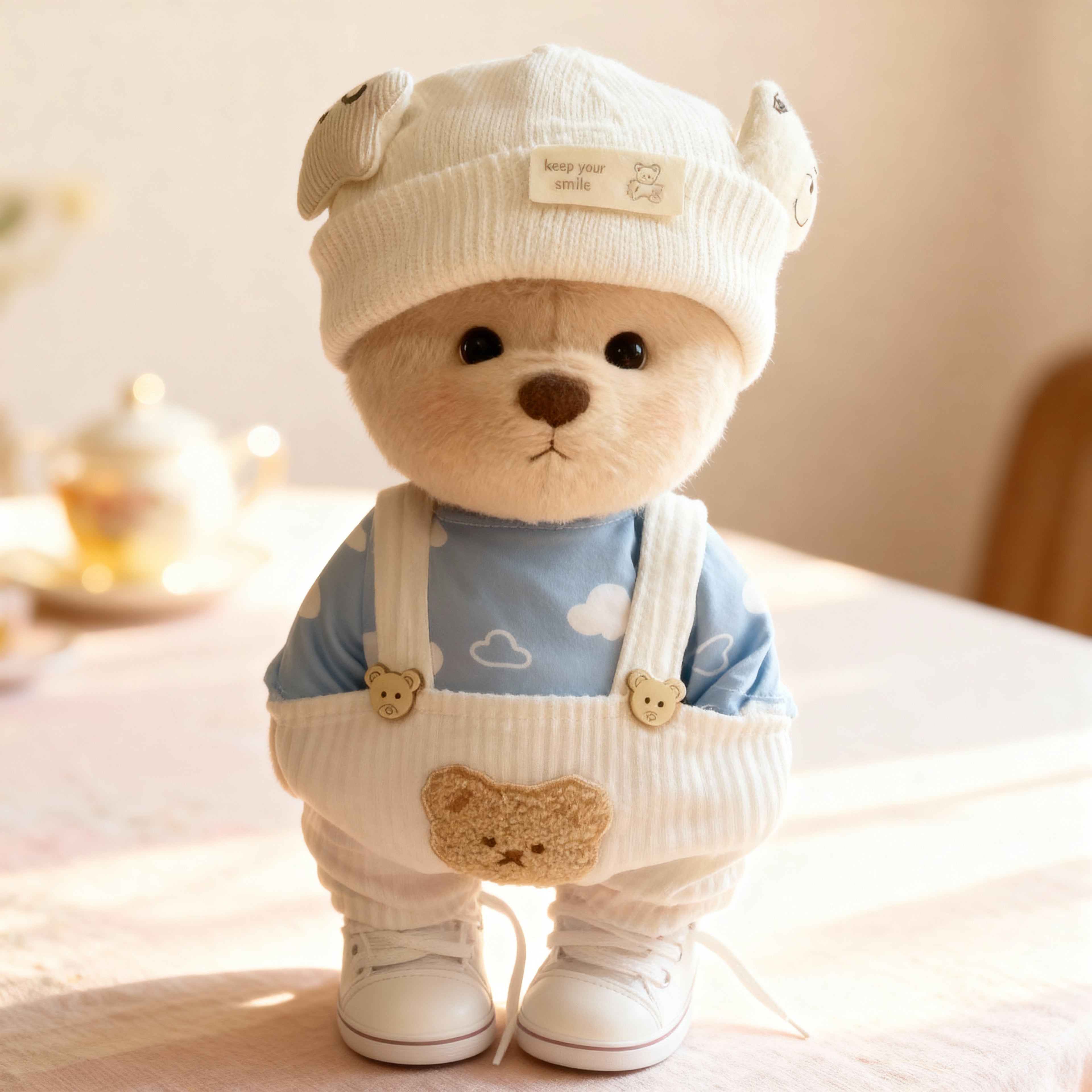 Oblečenie - Modrá bublinka