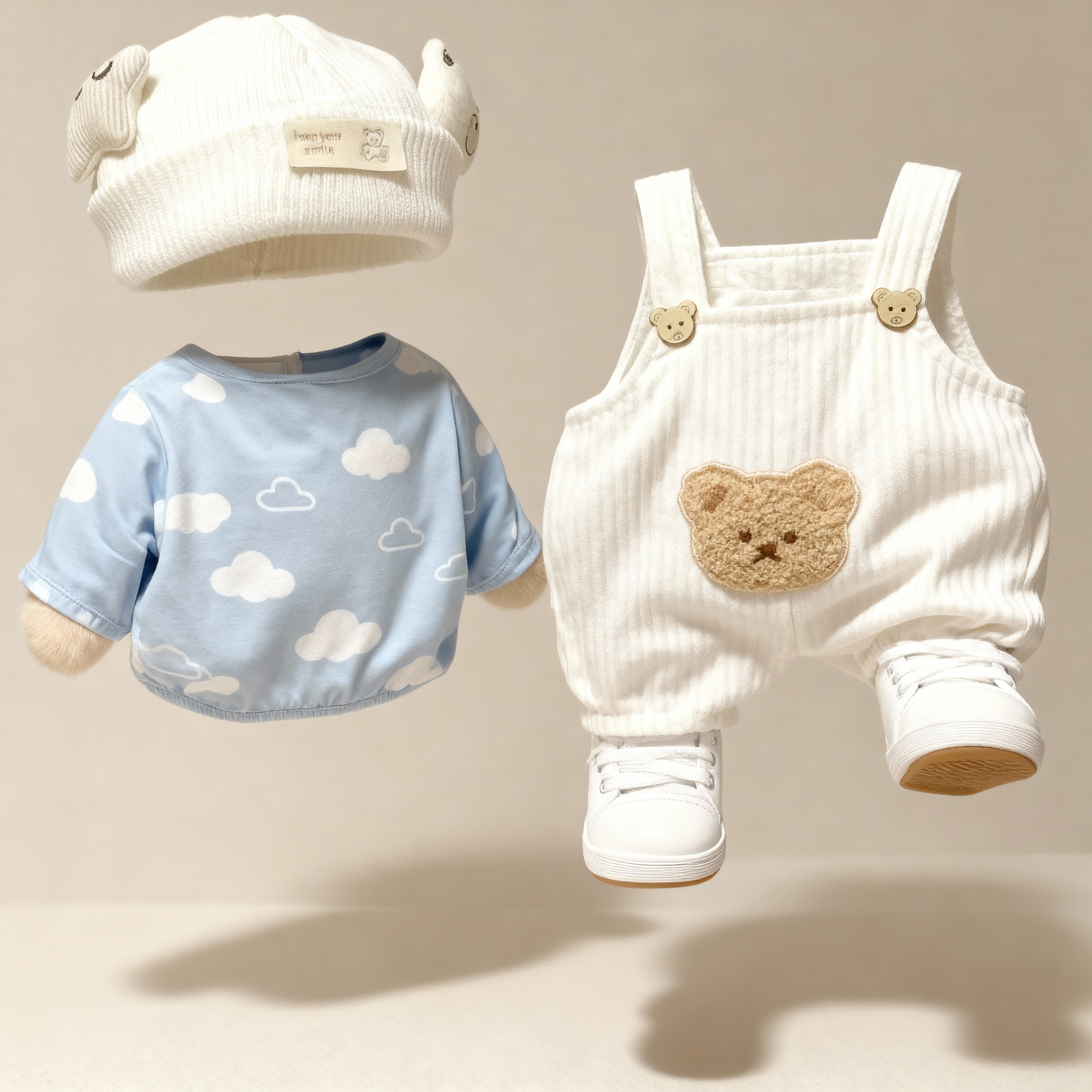 Oblečenie - Modrá bublinka