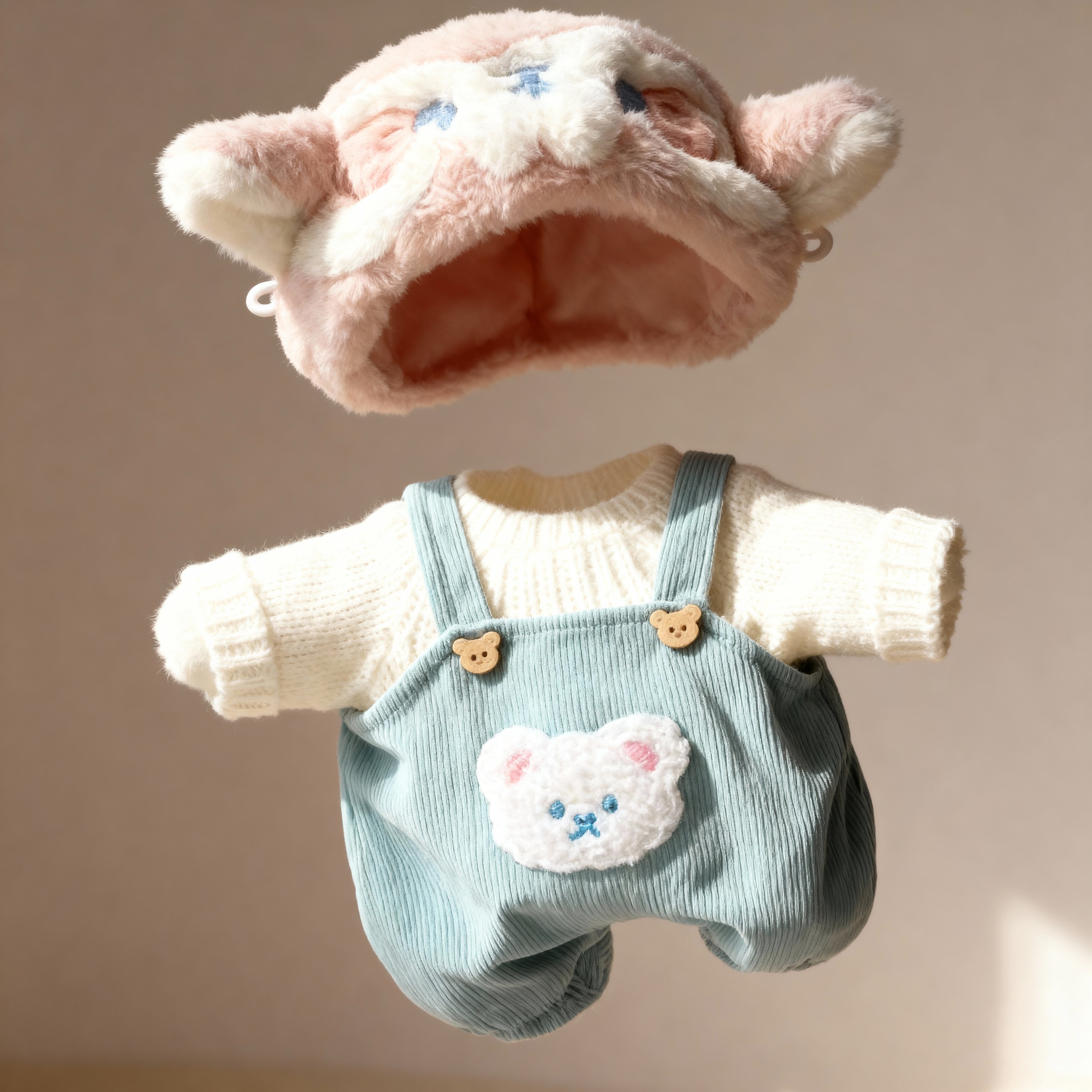 Oblečenie - Ružový tiger a džínsy